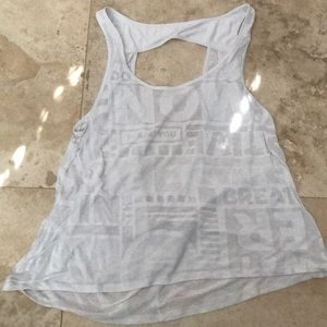 Lulu lemon white tank top